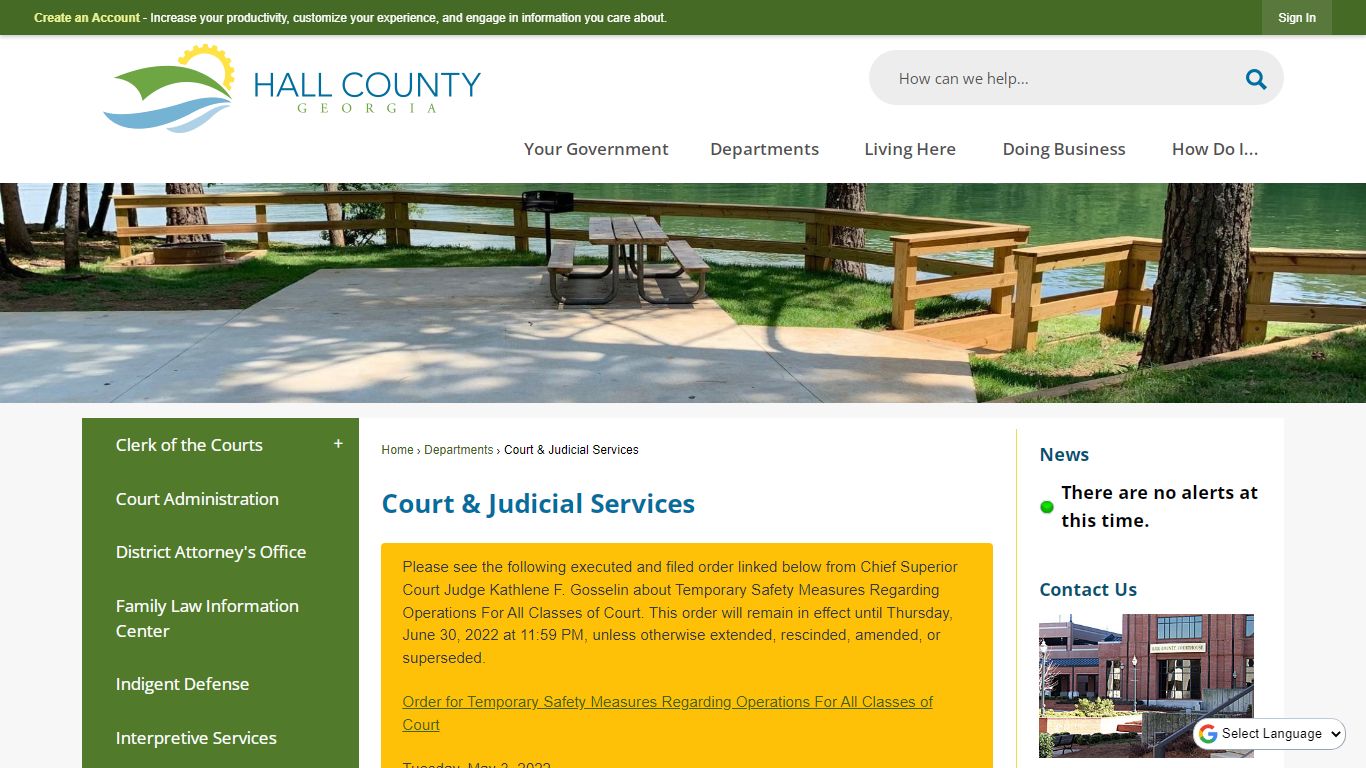 Court & Judicial Services | Hall County, GA - Official Website